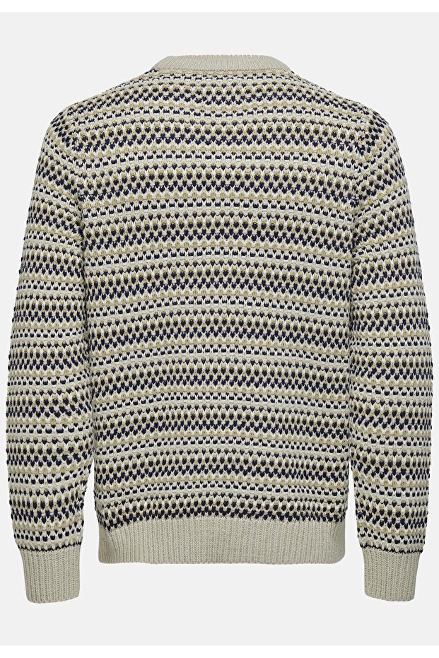Pullover MUSA Strickpullover R-Neck - 4