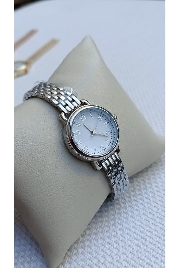 Çelik Kadın Vintage Kol Saati - 6