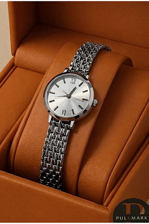 Çelik Kadın Vintage Kol Saati - 1