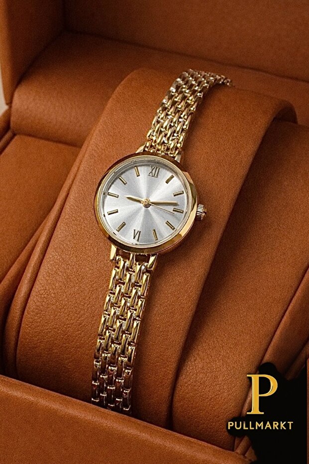 Çelik Kadın Vintage Kol Saati - 1