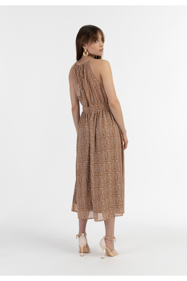 Midikleid aus Chiffon - 2