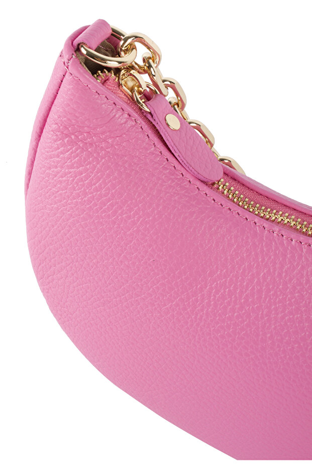 Schultertasche aus Leder - 4