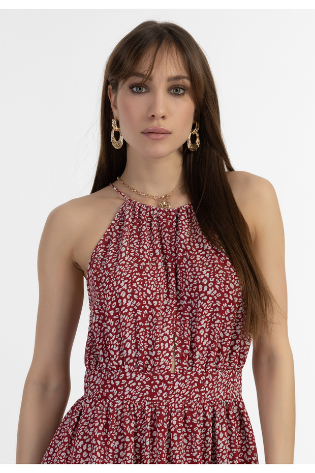 Midikleid aus Chiffon - 4