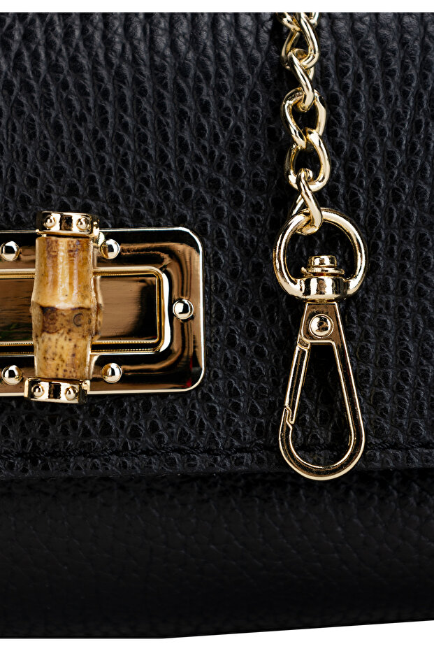 Mini-Schultertasche aus Leder - 4