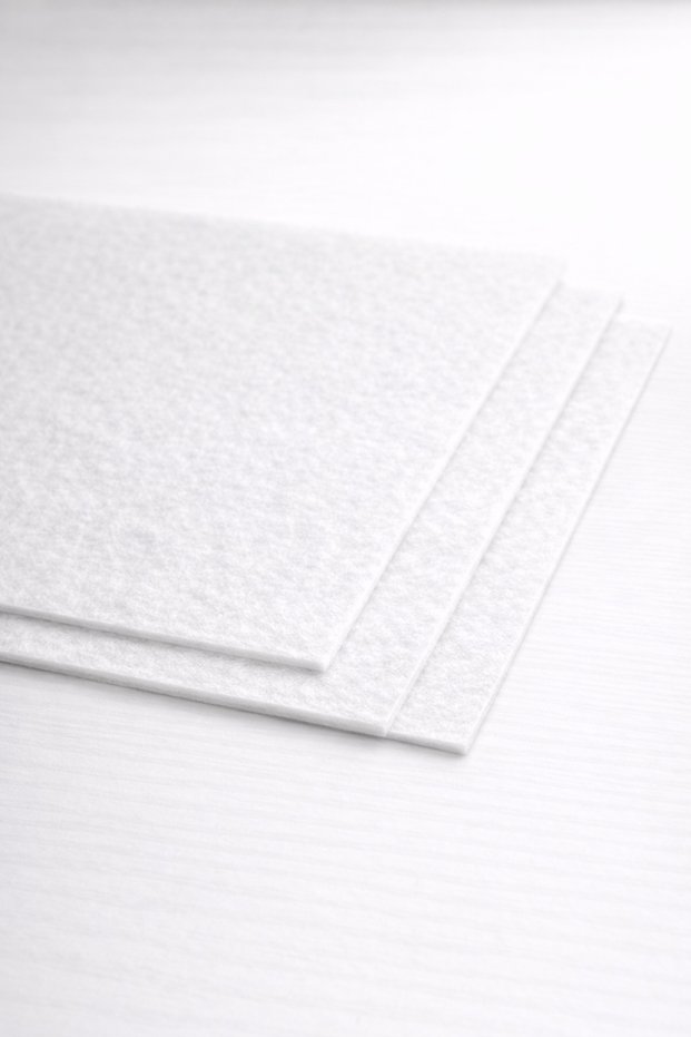 Thin Felt 1 Mm Thick 1 Mt White