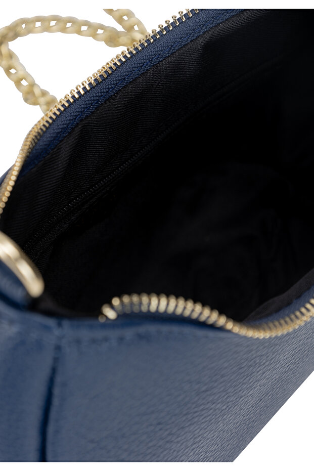 Schultertasche aus Leder - 3