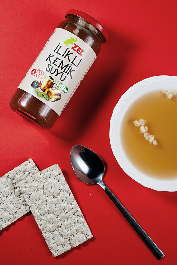 %100 Dana Kaval Kemiklerinden İlikli Kemik Suyu 480 ml – 12 Saat Kaynatılmış - 3