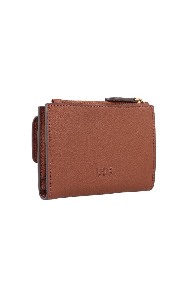 Compact Geldbörse Leder 12,5 cm - 2