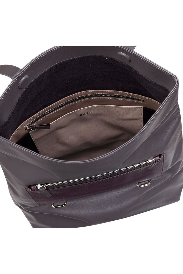 Rucksack Leder 36 cm - 4