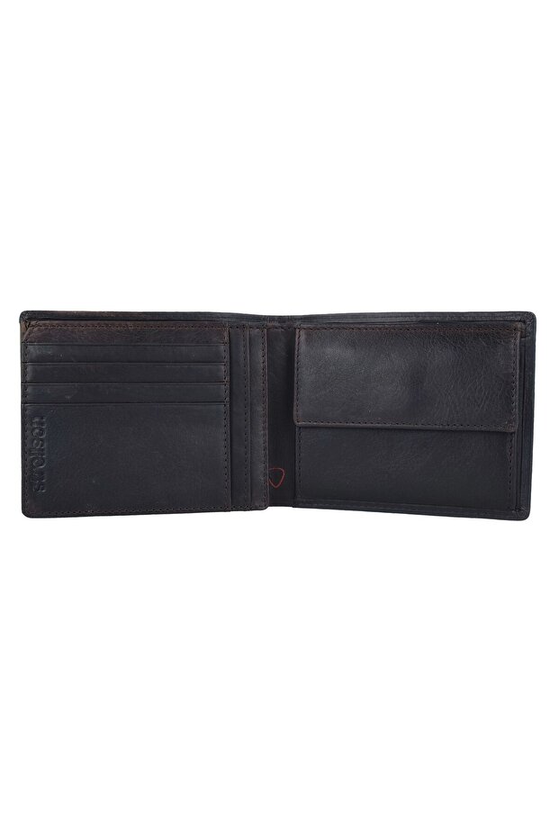 Camden Geldbörse Leder 12 cm - 5