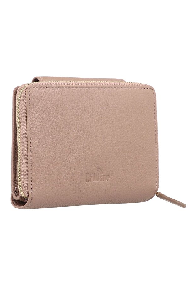 Java 1 Geldbörse RFID Schutz Leder 12 cm - 2