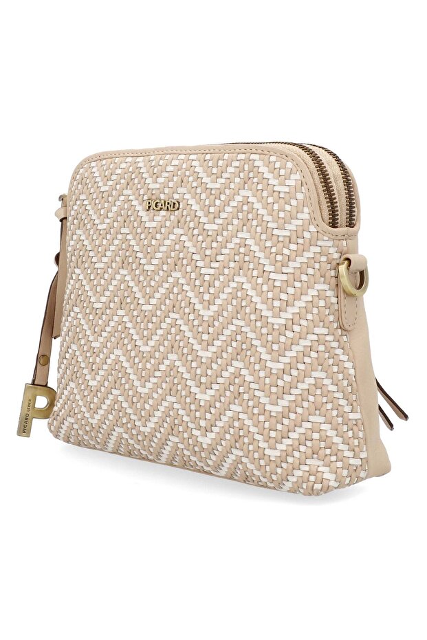 Samos Umhängetasche Leder 20 cm - 3