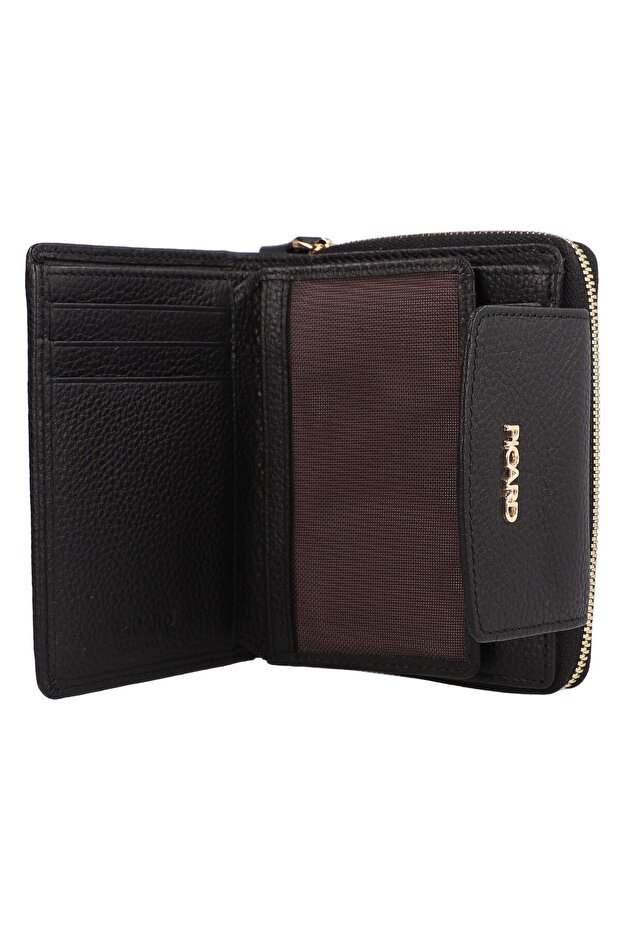 Java 1 Geldbörse RFID Schutz Leder 12 cm - 6