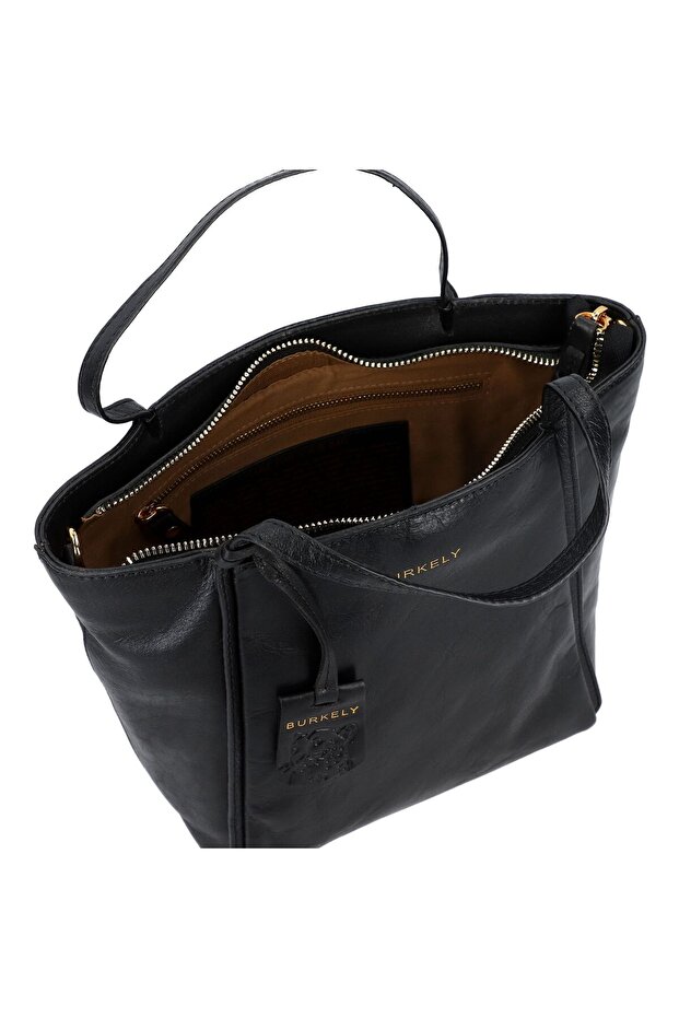 Fine Florence Handtasche Leder 20 cm - 5