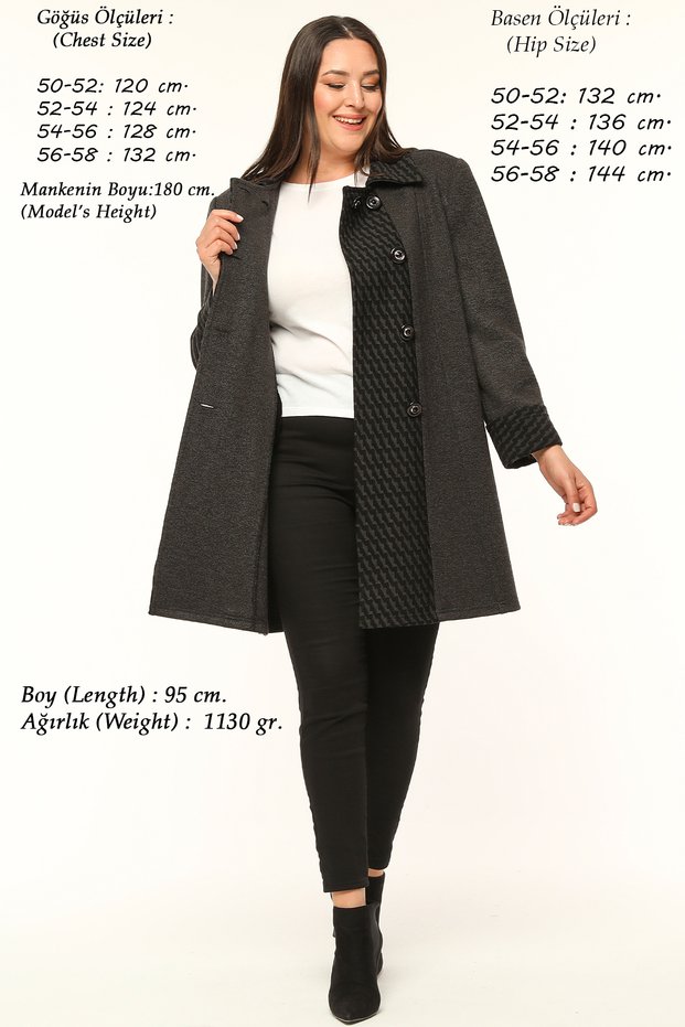 Knitwear Steel Knit Large Size Woolen Winter Women's Long Thick Mother Cardigan Cap