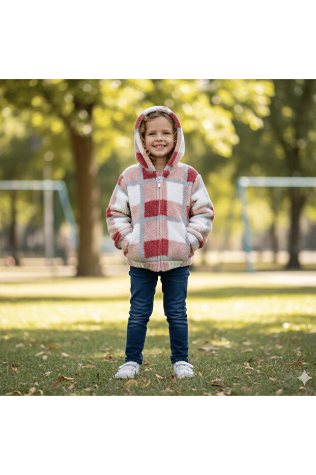 Girl's Plush Cardigan 5-14 Years