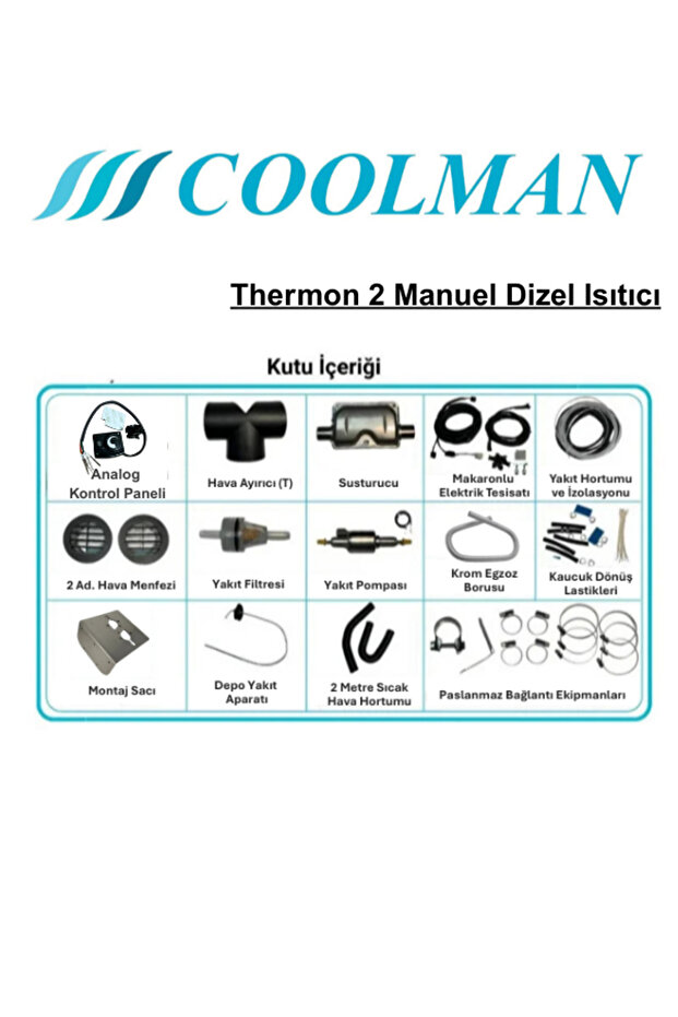 Coolman Webasto Tipi Thermon 2 Manuel (12V) - 5