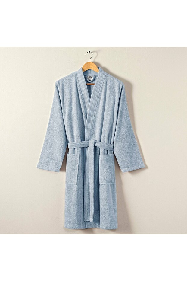 Cozy Bambu S/M Bornoz Mavi - 1