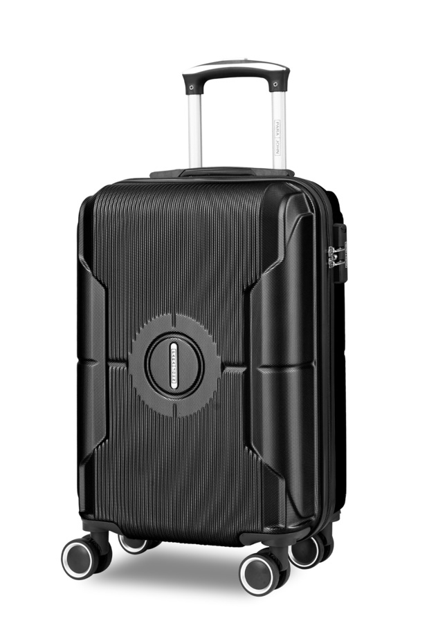 حقيبة سفر Sparkle Check-in Luggage – حقيبة خفيفة الوزن مصنوعة من مادة ABS صلبة مع عجلات دوارة وقفل TSA