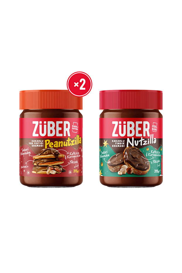 Peanutzilla x2+ Nutzilla x1 (Kış Temalı Özel Seri-Sınırlı Sayıda) - 1