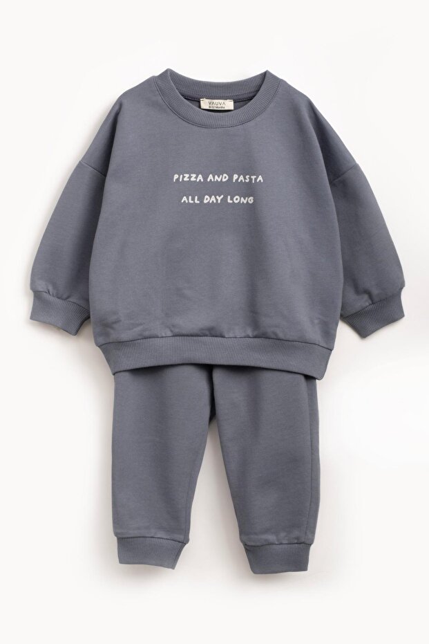 Seasonal Suit Baby Boy Long Sleeve Printed Oversize Suit