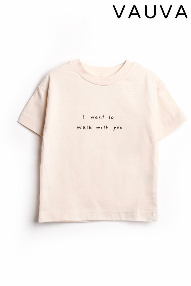 Printed T-Shirt Girls Boys Crew Neck Short Sleeve T-Shirt