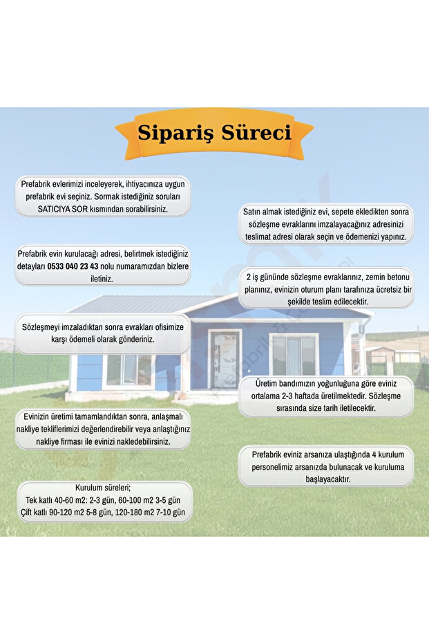 74 m2 Prefabrik Ev - 3