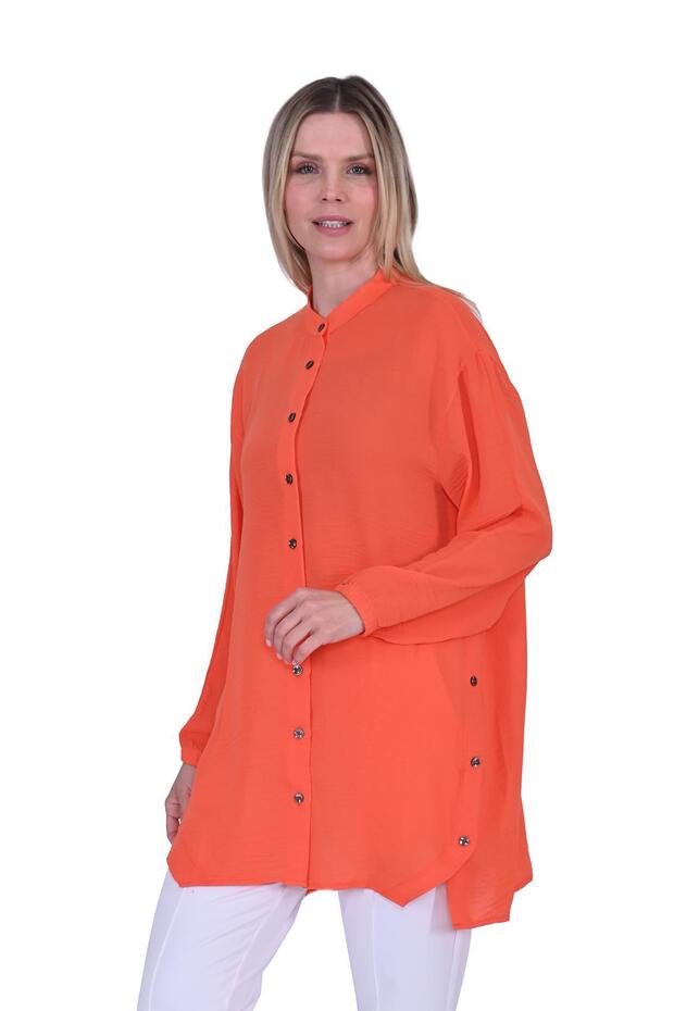 Caz Gömlek ORANJ - 2