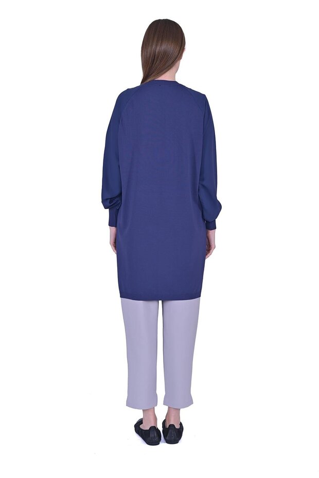 Evaze Tunik İNDİGO - 3
