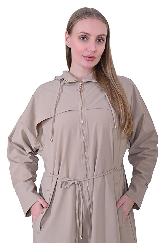 Hooded Cap Camel - 1