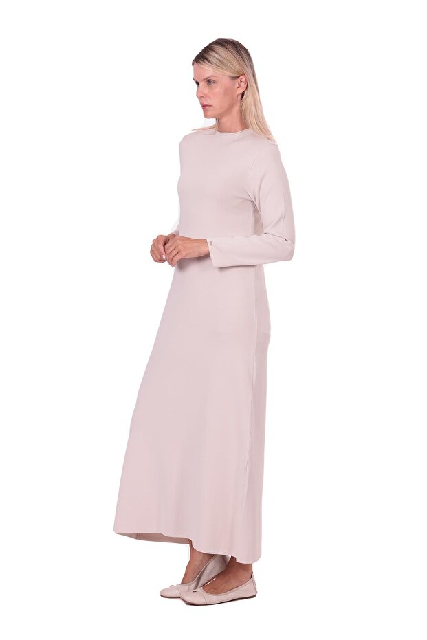 Dolu Triko Elbise TAŞ - 2