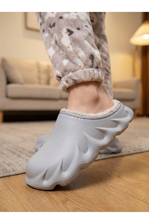 Alev Desenli Dikişsiz Terlik - 1