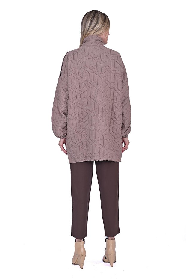 Kapitone Şiş Kap BEJ - 3