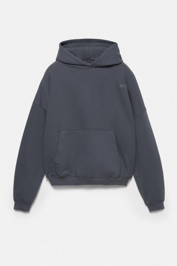 STWD İşlemeli kapüşonlu sweatshirt - 7