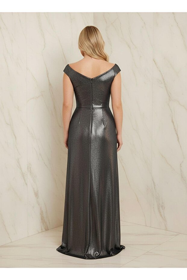 6149SIM SİMLİ SIVAMA ELBİSE - 2