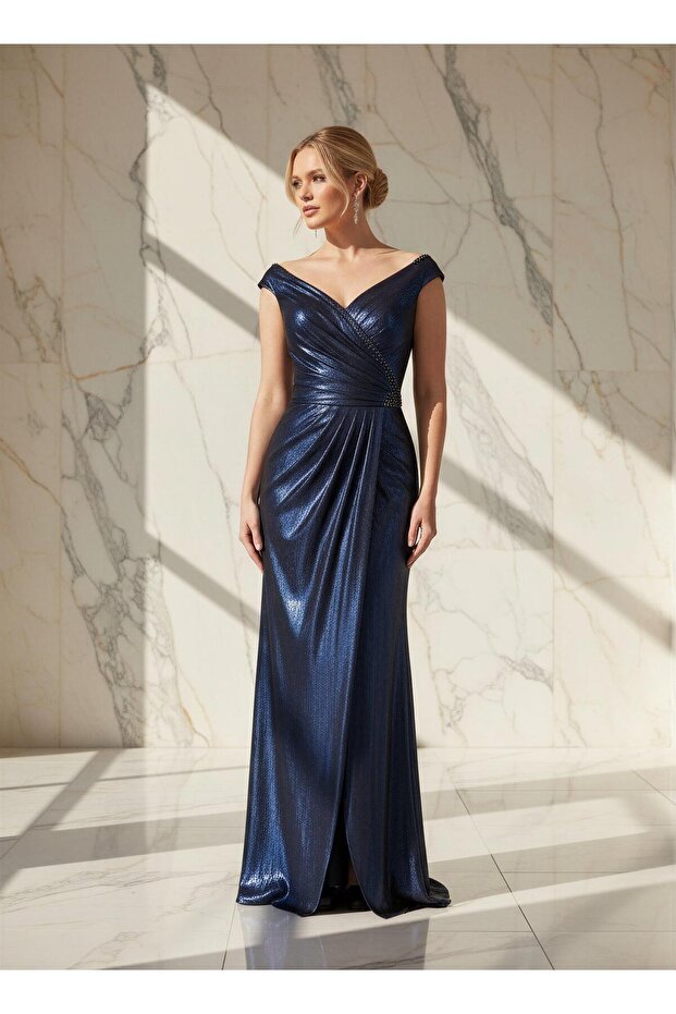 6149SIM SİMLİ SIVAMA ELBİSE - 1