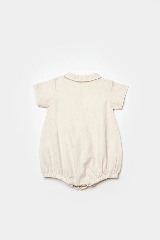 Küçük Atlı Şort Tulum - 2