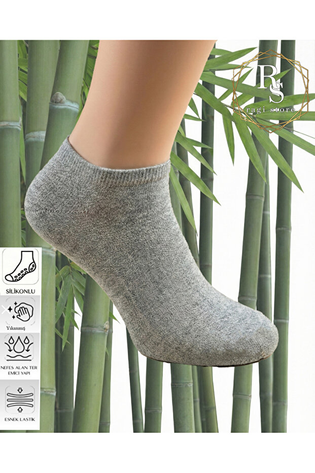 5-пакет дамски чорапи Zero Ankle - 3