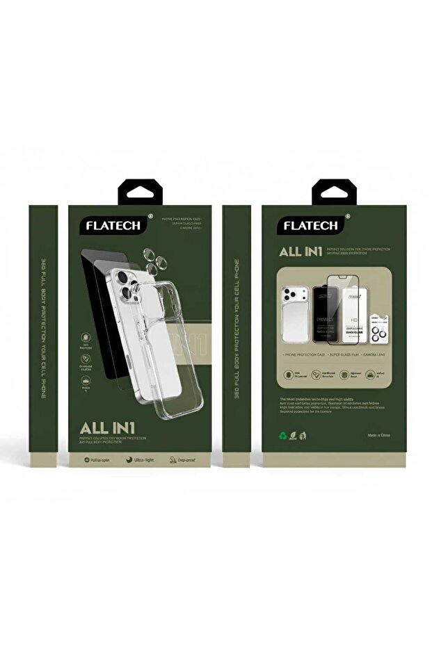 فلاتيك بكج حماية ايفون 17 برو ماكس - 2
