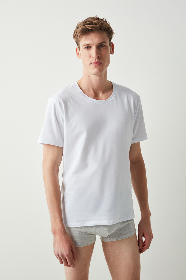 Erkek Pamuklu Mix Basic Same Tape 2li Boxer - 5