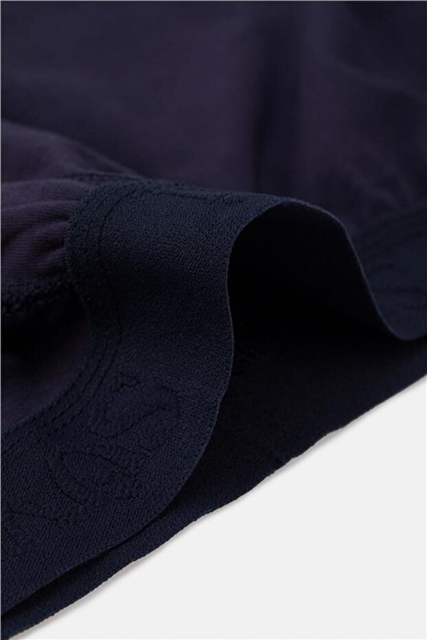 Lacivert Regular Düz Boxer - 2