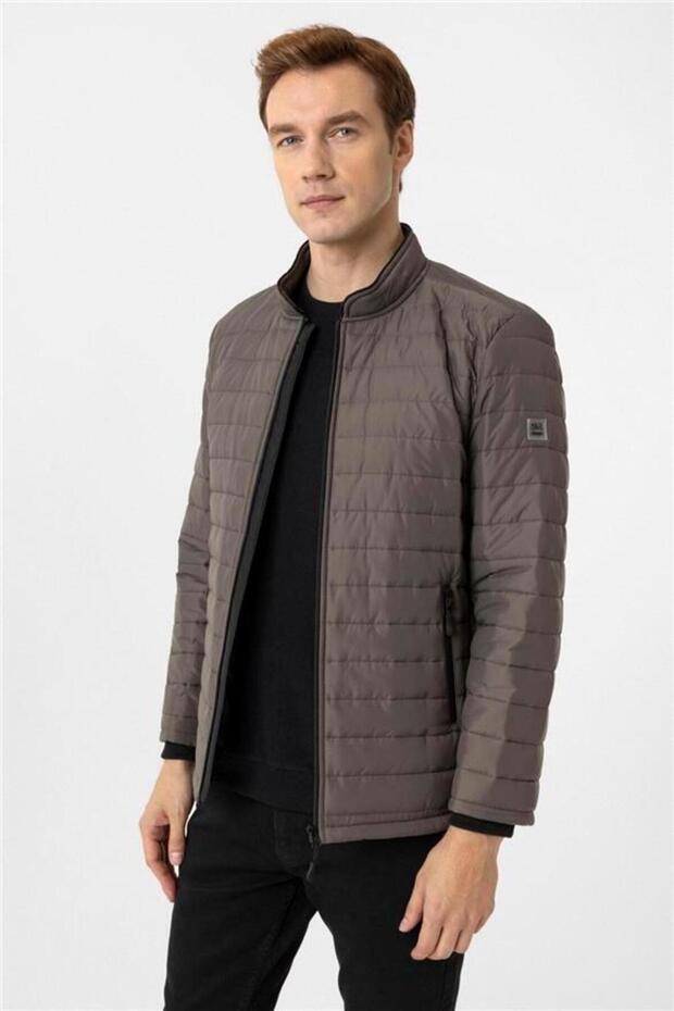 Haki Slim Kapitone Mont - 2