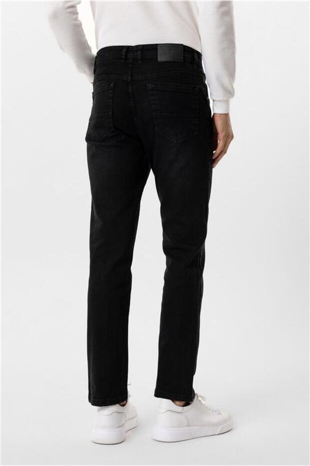 Regular Kalıp Denim Pantolon - 6