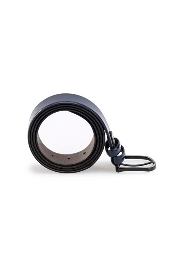 Lacivert Klasik Kemer - 2