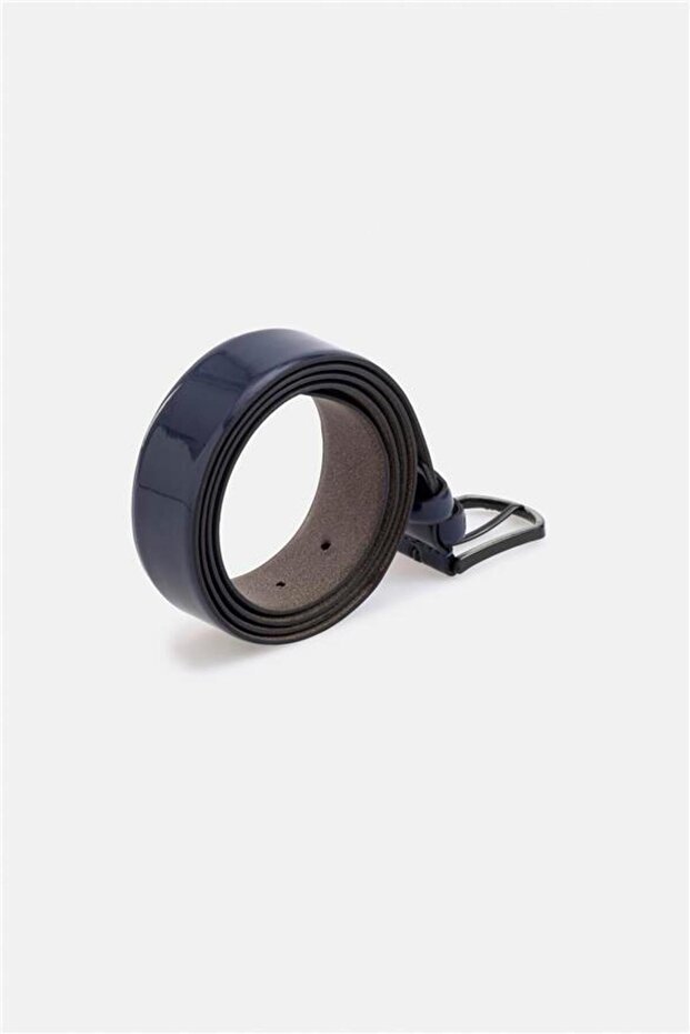 Lacivert Klasik Kemer - 3