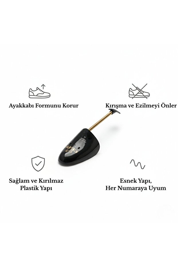 Yaylı Ayakkabı Kalıbı 1 Çift Plastik Kalıp - 4