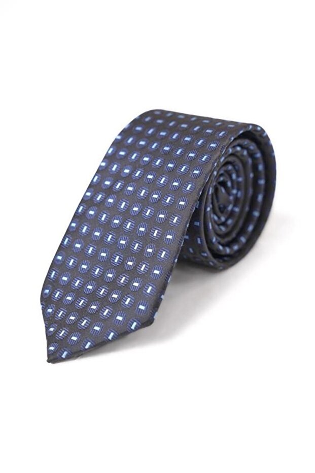 Siyah Baskılı Kravat - 1