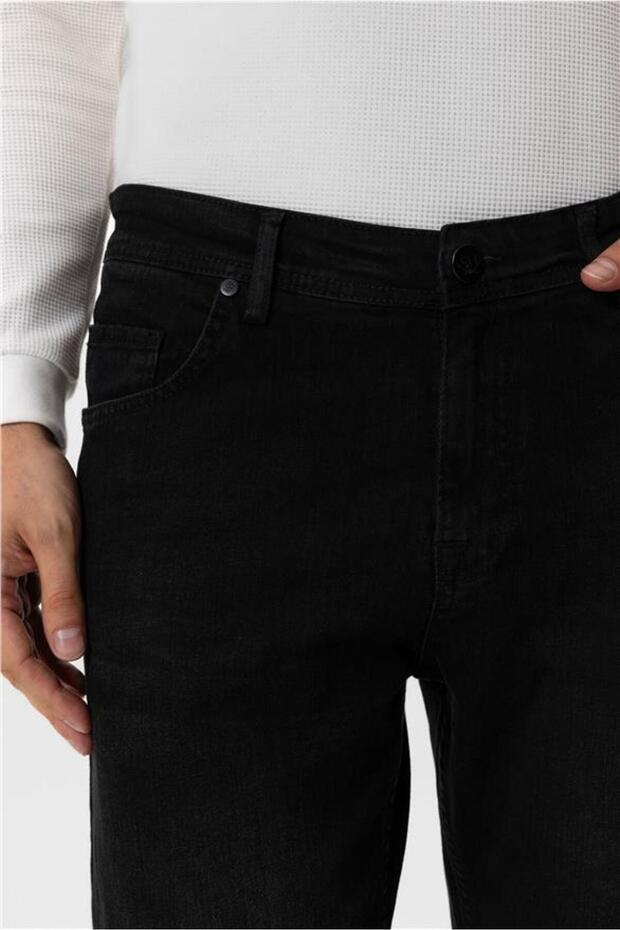 Regular Kalıp Denim Pantolon - 4