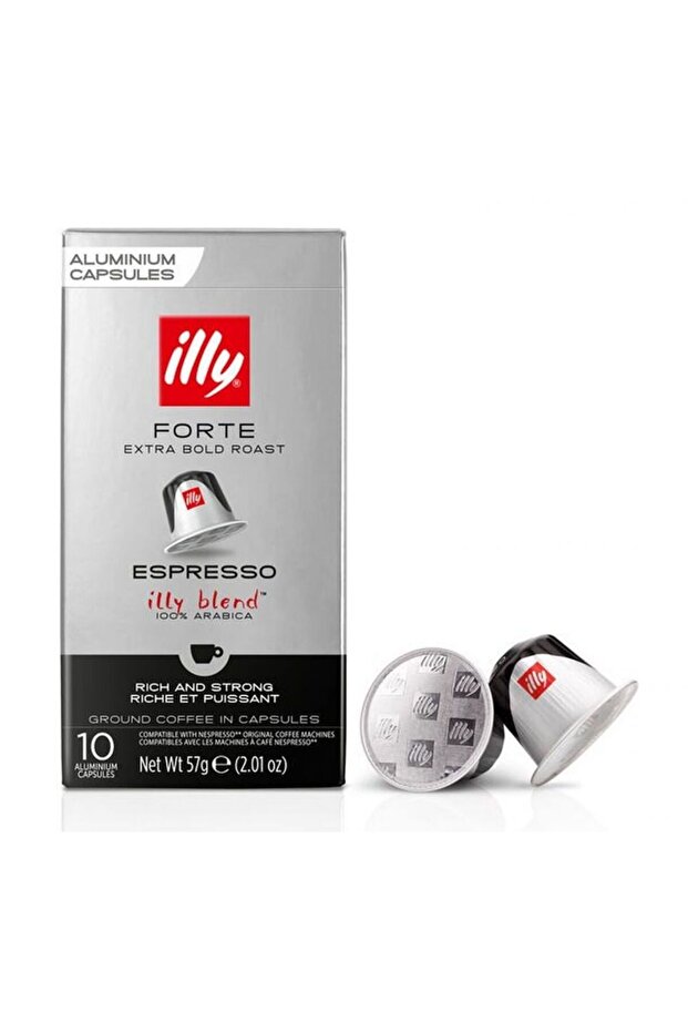 Espresso Forte Coffee Capsules, Compatible with Nespresso, 10 pcs, 57 g - 1