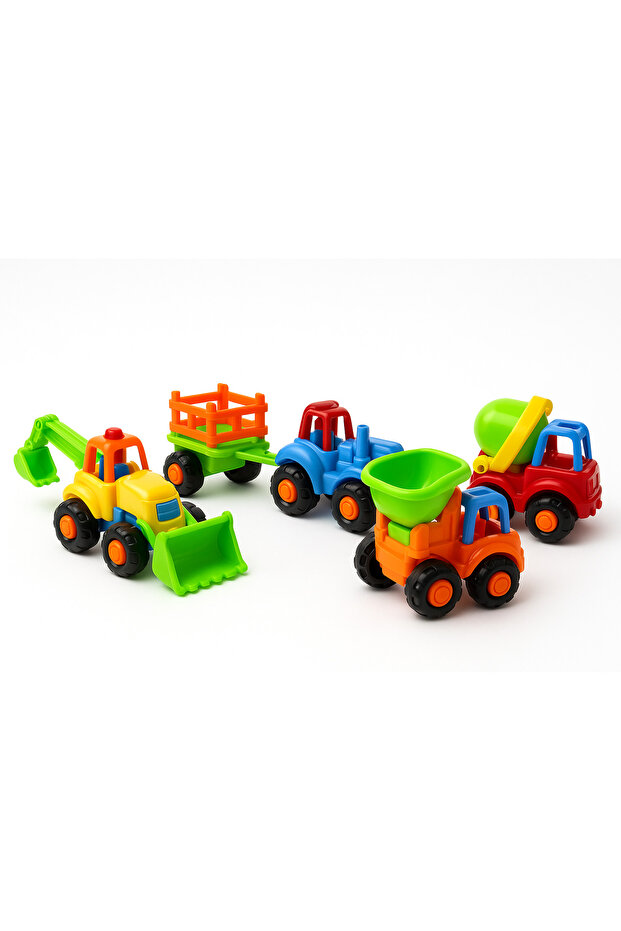 CONSTRUCTION VEHICLE TOYS, PUSH-AND-GO ACTION-DHT-VT-10576